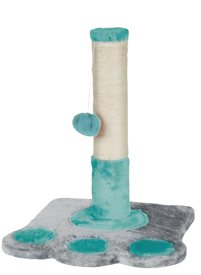 Arbre pour chat bleu en forme d'empreinte 51091 pour le jeu