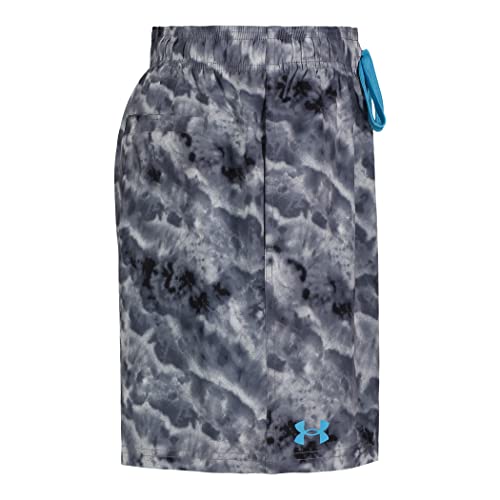 Image of Under Armour Men's Compression Lined Volley Swim Trunks, UPF 50+ Sun Protection, Drawstring Closure & Elastic Waistband