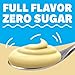 Jell-O Vanilla Artificially Flavored Zero Sugar Instant Reduced Calorie Pudding & Pie Filling Mix, Family Size, 1.5 oz Box