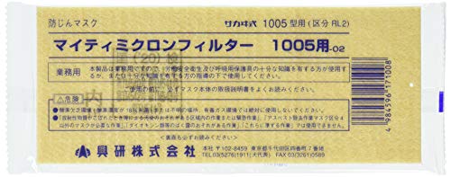 Amazon | 興研 1005マイティ-02 ヘッダー付袋入り 2枚入り 171409
