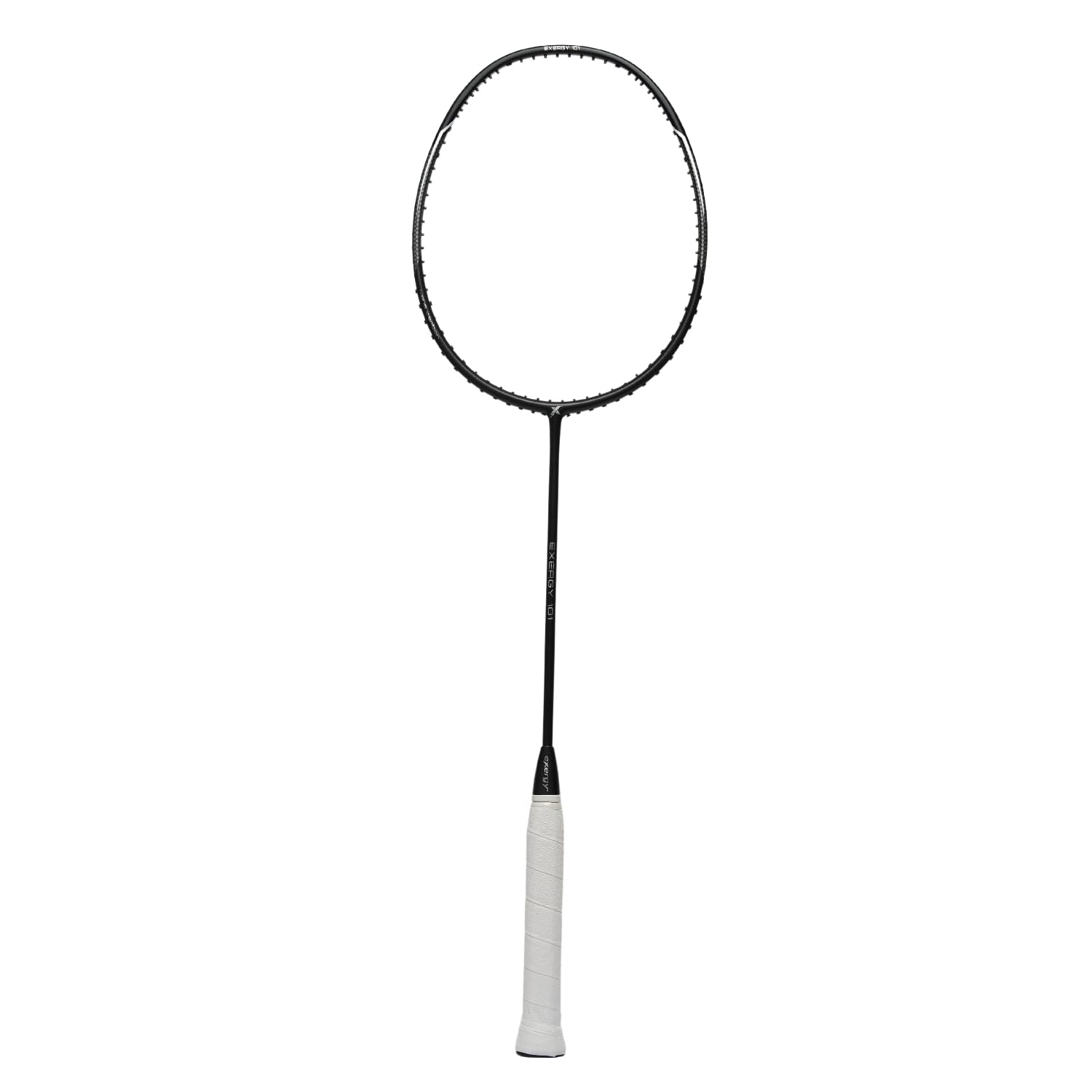 Exergy 101 Strung Badminton Racket for Beginners and Intermediate Players – 82g, 28 lbs Tension, Pre-Strung with Full Cover, Black Exergy 101 Strung Badminton Racket for Beginners and Intermediate Players – 82g, 28 lbs Tension, Pre-Strung with Full Cover, Black