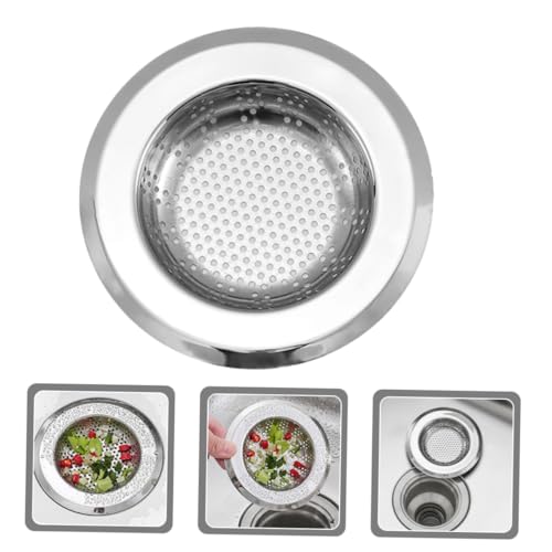 Filtro para fregadero de cocina de acero inoxidable 4 piezas miniatura 5