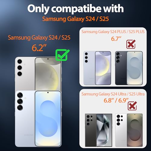 Coque antichoc Galaxy S25 pour éviter les bris d'écran et les traces de doigts - 2
