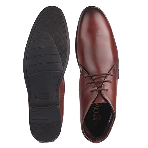 Image of Red Chief Derby Lace Up | Men's Formal Shoes for Office | Black | PU Sole | RC3748