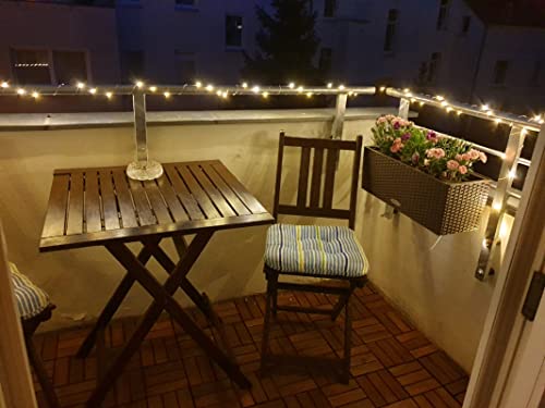 Lighting EVER Fairy Lights Plug in, 33ft 100 LED String Lights for Bedroom, Warm White Copper Wire Lights, Waterproof Indoor Outdoor Decorative Fairy Lights for Patio, Garden, Balcony, Vases, Craft Lighting EVER Fairy Lights Plug in, 33ft 100 LED String Lights for Bedroom, Warm White Copper Wire Lights, Waterproof Indoor Outdoor Decorative Fairy Lights for Patio, Garden, Balcony, Vases, Craft