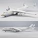 1:400 Scale Antonov 225 Airplane Models Alloy Diecast Aircraft Model Kit,Display Model Plane for Adult,Aviation,Military Enthusiast.