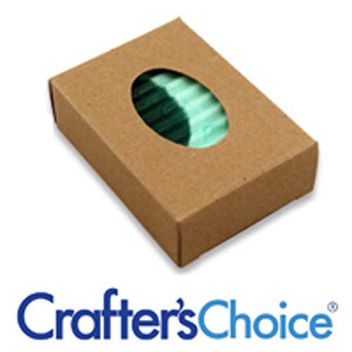 Crafter's Choice Kraft Oval Window Soap Box - Homemade Soap Packaging - Soap