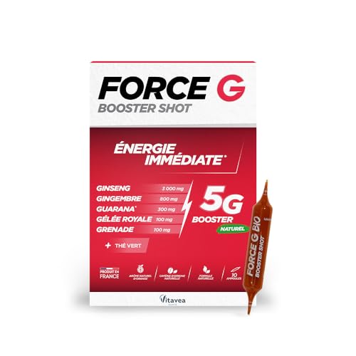 Force G Boost Shot Énergie Immédiate Naturel 10 Ampoules - vue 2