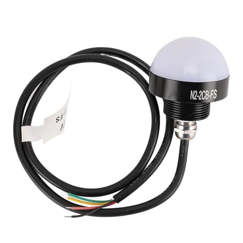 Voyant d'avertissement LED DC24V industriel à 3 couleurs en aluminium pour machine CNC