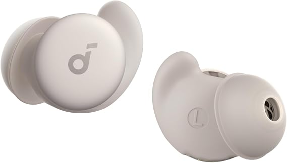Soundcore by Anker Sleep A20 Bluetooth Kulak İçi Uyku Kulaklıkları, Huzurlu Bir Gece Uykusu, Krem, A6611