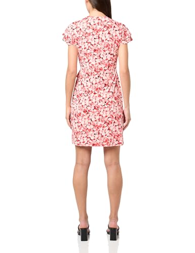Image of Anne Klein Women's Flutter Sleeve Wrap Dress