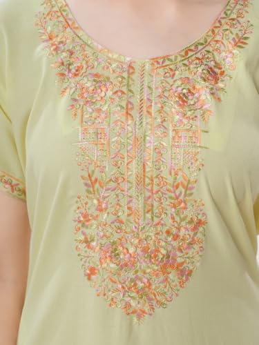 Image of Soulemo Women's Solid Alpine Nighty 1749