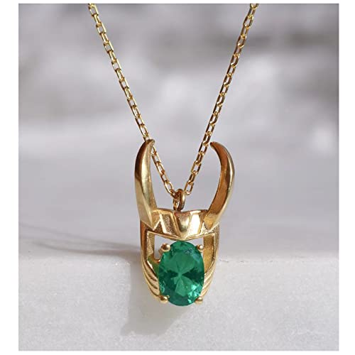 IDesign Helmet Necklace for Unisex Jewelry Gifts Halloween Cosplay Costume Jewelry Gifts2