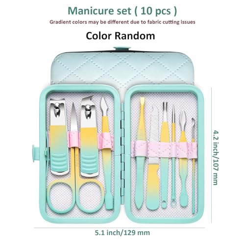 Kit de manucure et ciseaux de voyage avec pochette pliable - 3