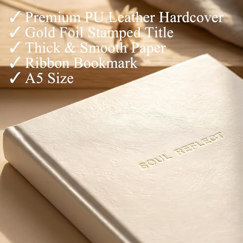 Image of Guided Journal for Self-Discovery - 180 Undated Prompts for Gratitude, Healing, Personal Growth & Mindfulness - Wellness Journal for Emotional Clarity, Self Care & Mental Health Gift for Women & Men