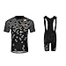 Produktbild UGLY FROG Milchfaser Kurze Ärmel Radsportanzüge MTB kurzarmtrikot Radtrikot Set Radfahren Kleidung Sommer Fahrradtrikot mit Radhose/Trousers mit Sitzpolster für Herren