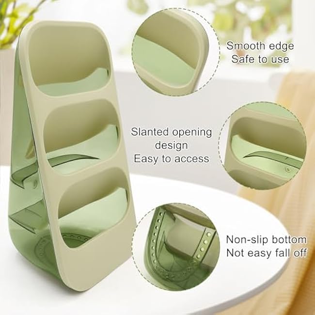 Water Drink Packet Holder Plastic Water Packet Organizer Coffee Pod Storage Holder Clear Storage Containers for Home Office, Pantry Storage Bins for Water Flavor Packet Tea Bags Creamer Sugar