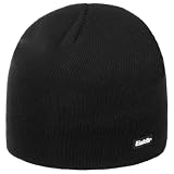 Eisbär Gorro Beanie Uni de Esquiar Punto (Talla única - Negro)