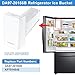 Upgraded DA97-20156B Refrigerator Ice Bucket Compatible with Samsung Ice Maker Replacement Ice Tray Parts DA97-20156A RF28R7351SR RF28R7201SR RF27T5201SG RF27T5201SR RF28HMEDBSR RF27T5501SR Ice Maker