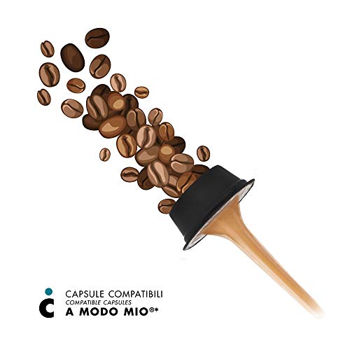 FRHOME - Lavazza a Modo Mio 100 Càpsulas compatibles - Il Caffè Italiano - Mezcla Trieste Intensidad 7 - Imagen 7
