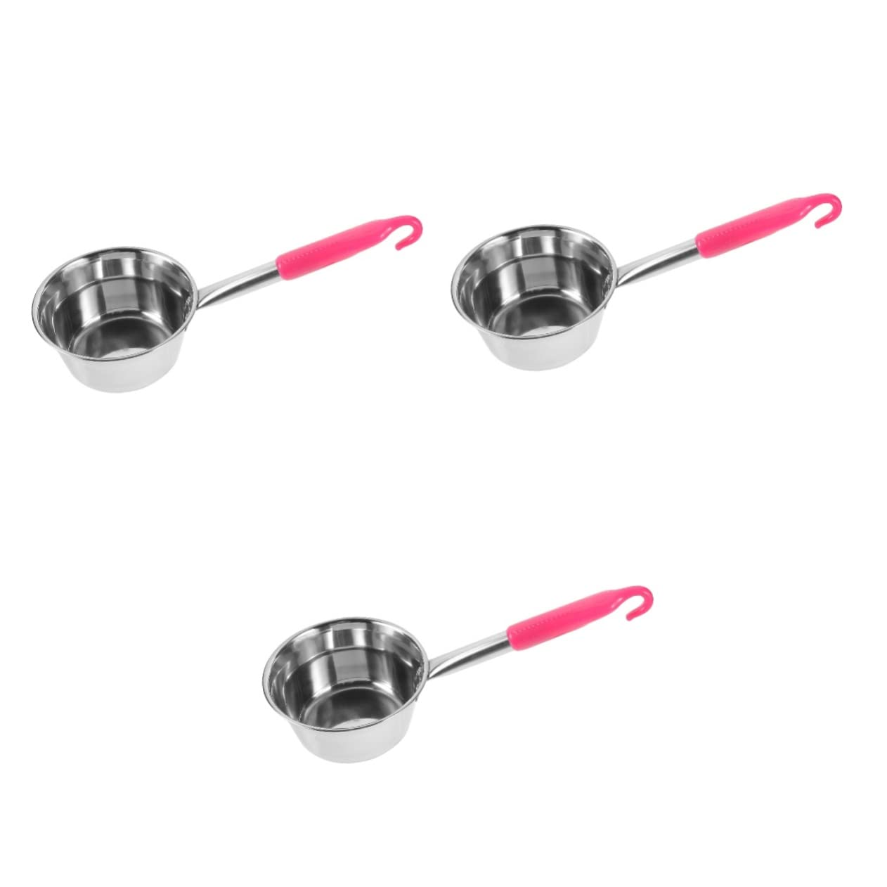 Kisangel 3stücke -wasserkelle Mit Ergonomischem Griff Multifunktionale Camping Und Küchenkelle Für Outdoor-aktivitäten Von Obst Und Zufällige Griff-farbe