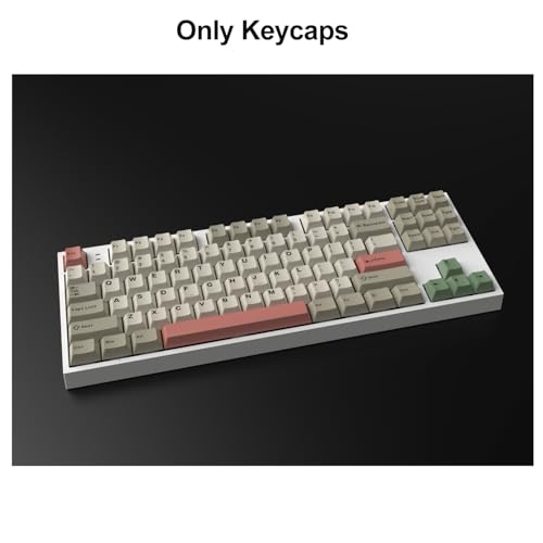 Image of Fogruaden PBT Keycaps Set, Cherry Profile Custom Keycap for Mechanical Keyboard Keycaps(9009)
