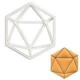 ikosaeder volumen berechnen 3D Gedruckt. Spülmaschinenfest