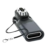 Shokzイヤホン用USB-C充電ケーブル変換Shokz骨伝導イヤホン用USB-C充電ケーブル変換アダプター（1本）Shokz Type-C 用変換マイクロ 急速充電 コンパクト 持ち運び便利 良質な素材 耐久性 安全稳定Shokz用変換アダプター（ Shokz OpenRun、Aeropex、OpenRun Pro、OpenComm、OpenRun Mini対応）(グレー)