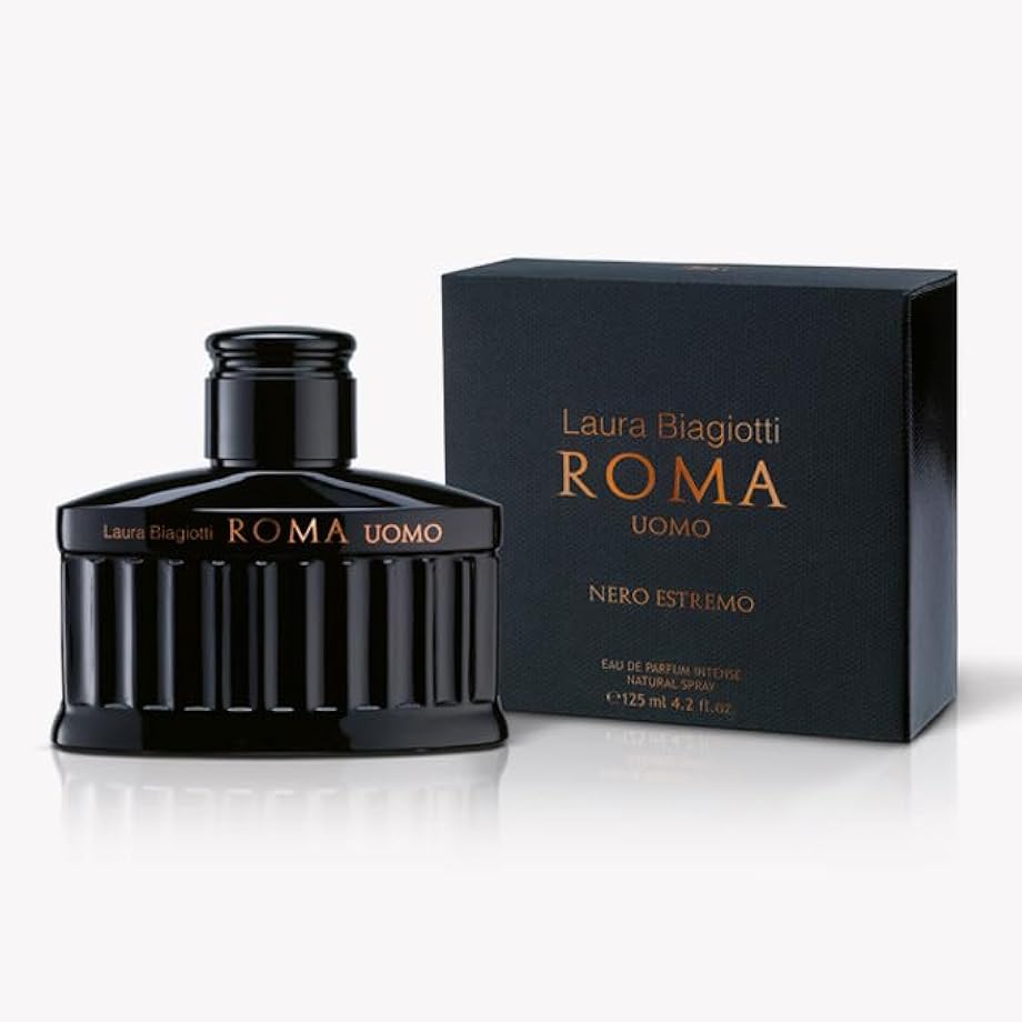 Profumo Laura Biagiotti Roma uomo nero estremo 125 ml