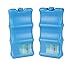 Ice Packs Contoured Shape 2 Pack,Keep Food Beverage Breastmilk Fresh Fits Around Bottles Perfectly