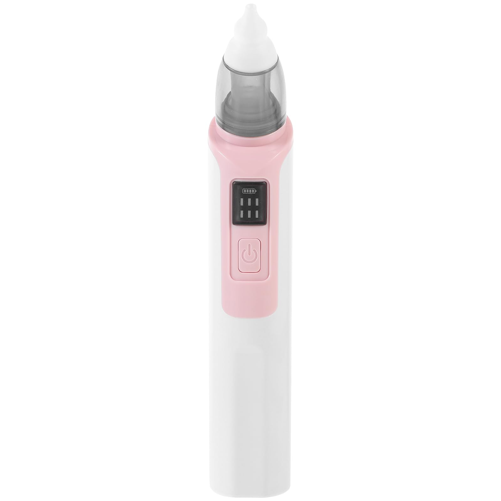 Nariz Eléctrica para Bebés, Aspirador de Mucosidad y Cerumen | 1 Juego, Rosa, Pp y Silicona, Compacto y Fácil de Operar, Uso en Casa y Viaje