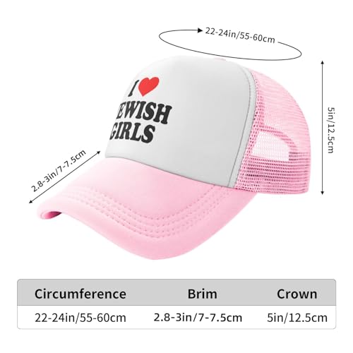 I Heart Funny Trucker Hat for Men Women Adults Humor Funny Hats Mesh Funny Baseball Caps-H154