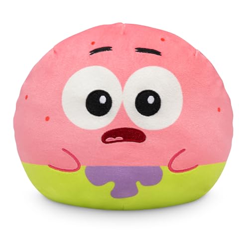Image of TeeTurtle Reversible Spongebob Sandy & Patrick 6 Inch Flip Plush