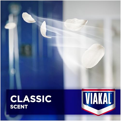 Viakal Limescale Remover Spray, Classic, Cleaning Products, Bathroom Cleaner Spray, 5 Litre (500 ml x 10), Toilet Cleaner Limescale Remover