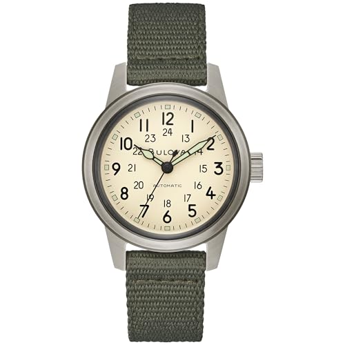 Bulova Military Hack Automatic Watch 98A307
