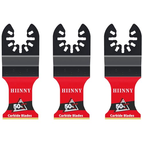 3PCS Carbide Oscillating Tool Blades,Heary Duty for Hard Material...