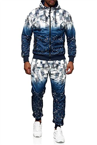 C-IN-C Herren Jogginganzug Sportanzug