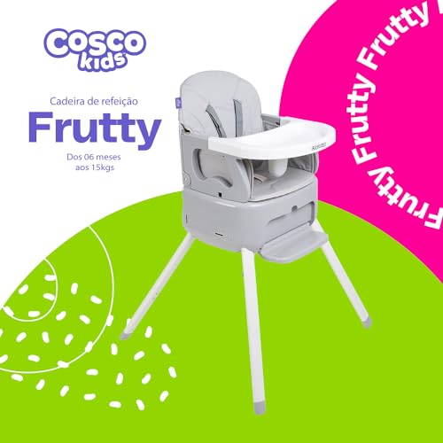 Cosco, Cadeira de Refeição Frutty, Cinza