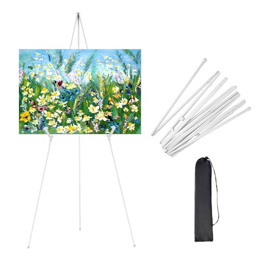 Cavalletto Pittura, 169cm XRCHAA Regolabile Artistico Cavalletto Pittura Treppiede Pieghevole