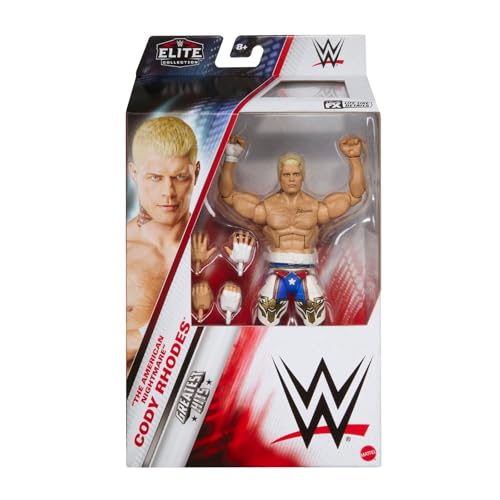 WWE Cody Rhodes Elite Greatest Hits 8 Toy Wrestling Action Figure