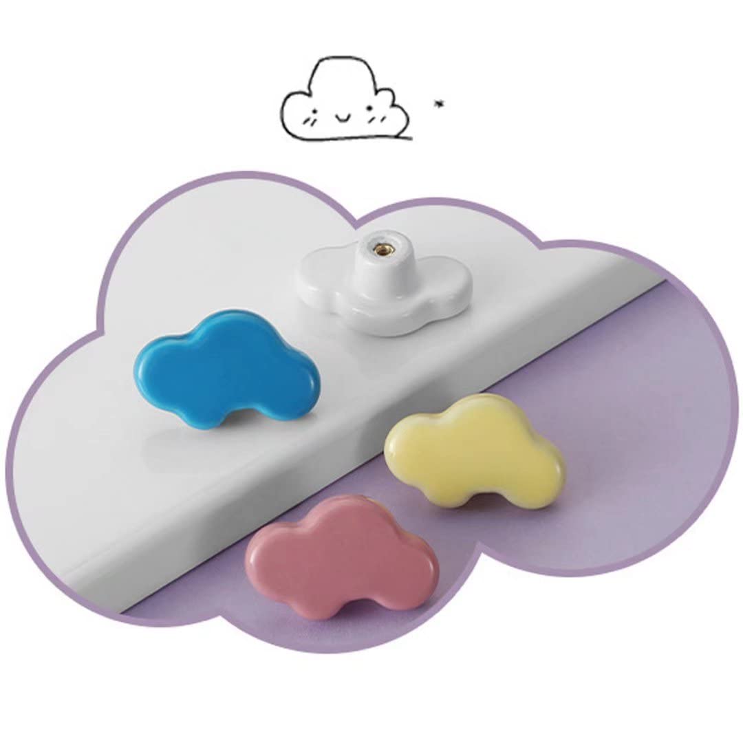 10 maniglie per cassetti e cassetti, in ceramica, per armadi, porte, mobili e accessori per la decorazione della stanza dei bambini, 10 pezzi