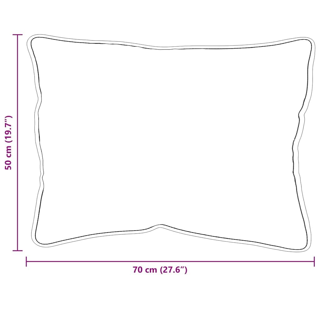 2 almohadas blancas, 71 x 51 x 20 cm, poliéster con relleno suave, transpirable, lavable, ergonómico para espalda, costado y abdomen, ideal para dormir bien en el dormitorio