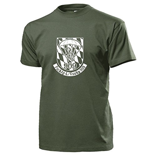T-shirt Parachutistes #18058 militaire vert Medium FschJg-L-VsuKp 909