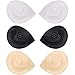 TopBine Lot de 3 paires de coussinets amovibles pour soutien-gorge de sport et bikini, 3 couleurs C/D, 90