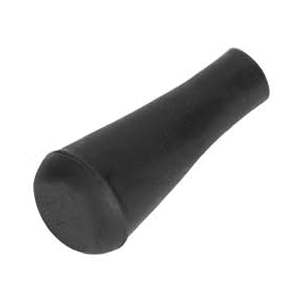 Lot de 10 pointes de flèche en caoutchouc de rechange pour flèches en fibre de verre et carbone (noir, 8 mm)