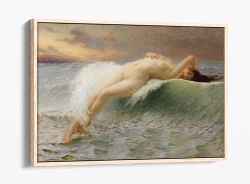 The Wave Guillaume Seignac cadre en chêne pour sublimer votre salon