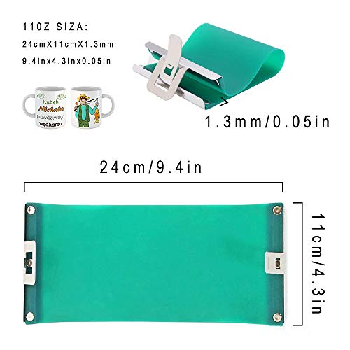 Wer 3D Mug Transfer Sublimation Silicone Mug Wrap Mug Mold 11Oz Cup Clamp Fixture For Printing Mugs #TOP3