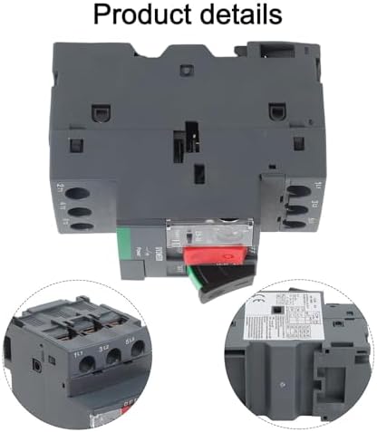 Aşırı yük için GV2 serisi motor marş anahtarı Endüstriyel kullanımda 0 37kW ila 15kW motorlar için uygun termal manyetik bağlantı kesme ile koruma için (GV2ME20C13-18A) - Görsel 3