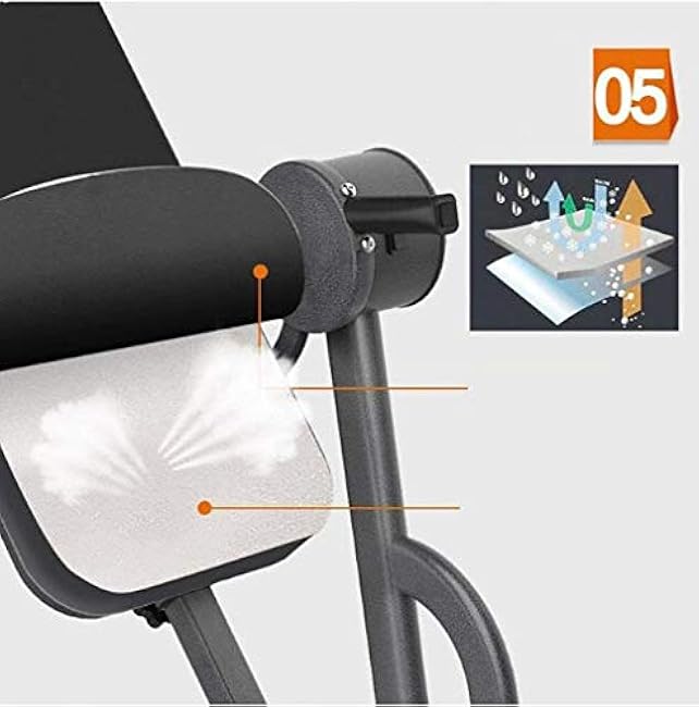 Inversion Table Electric Household Upside Handstand Machine Back Stretching Machine with Adjustable Height for Back Pain Relief for Men and Women