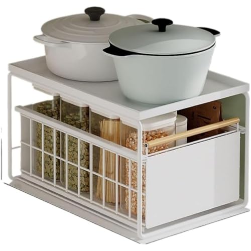 PANJIE�C���X�g�[���s�v�̃L�b�`���V���N���I�X�p�C�X���������o���V���N�I�[�K�i�C�U�[�L���r�l�b�g�g�����[�I (40*28*26cm,A) [���s�A���i]